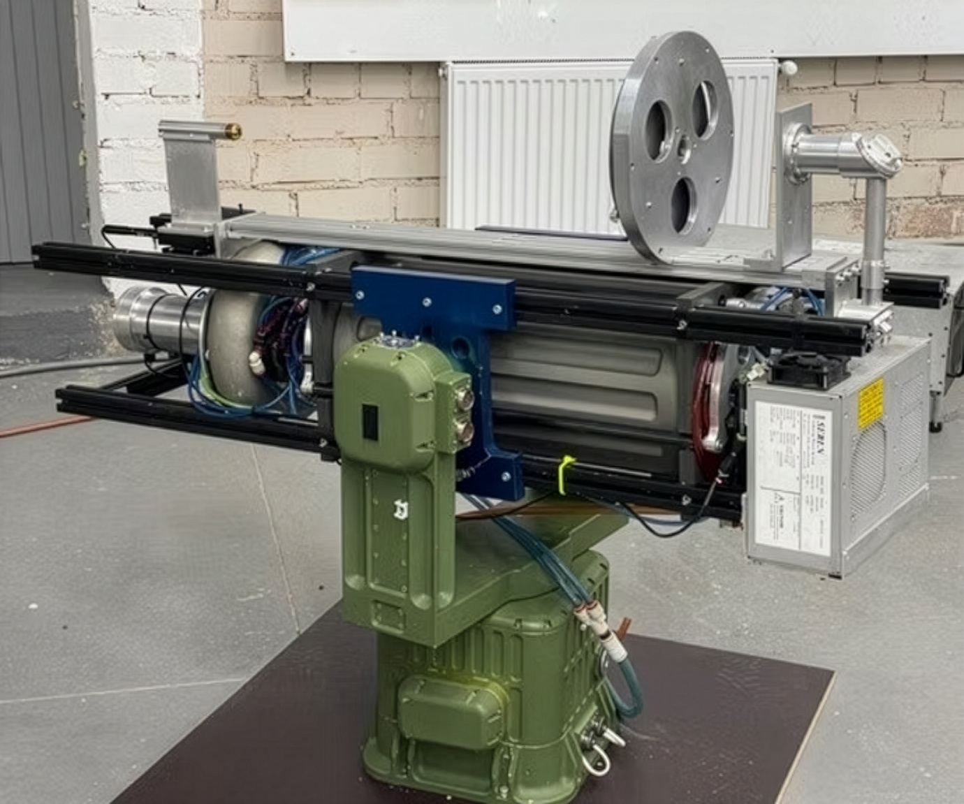 ZORKA prototype unit, internal assembly