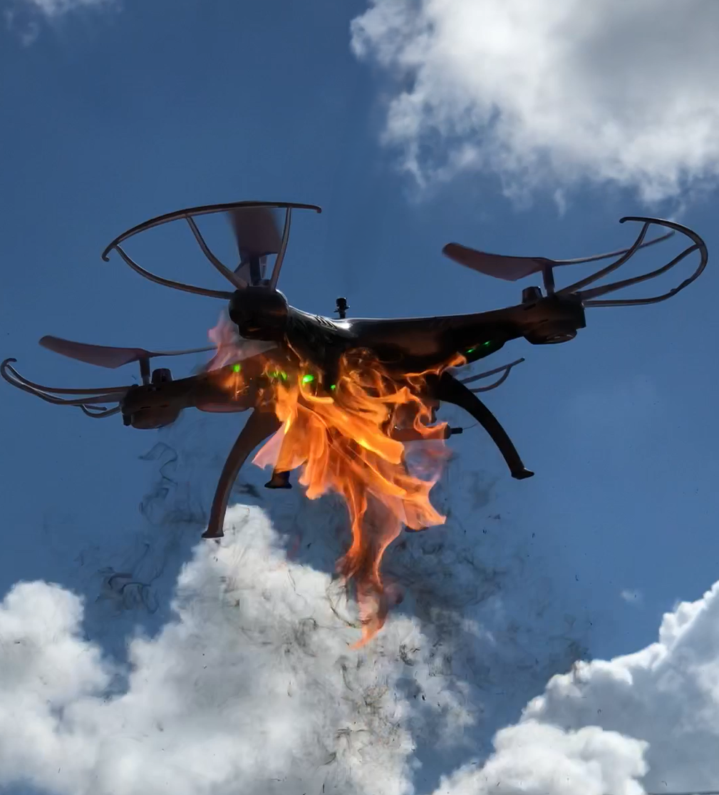 Anti-drone laser system